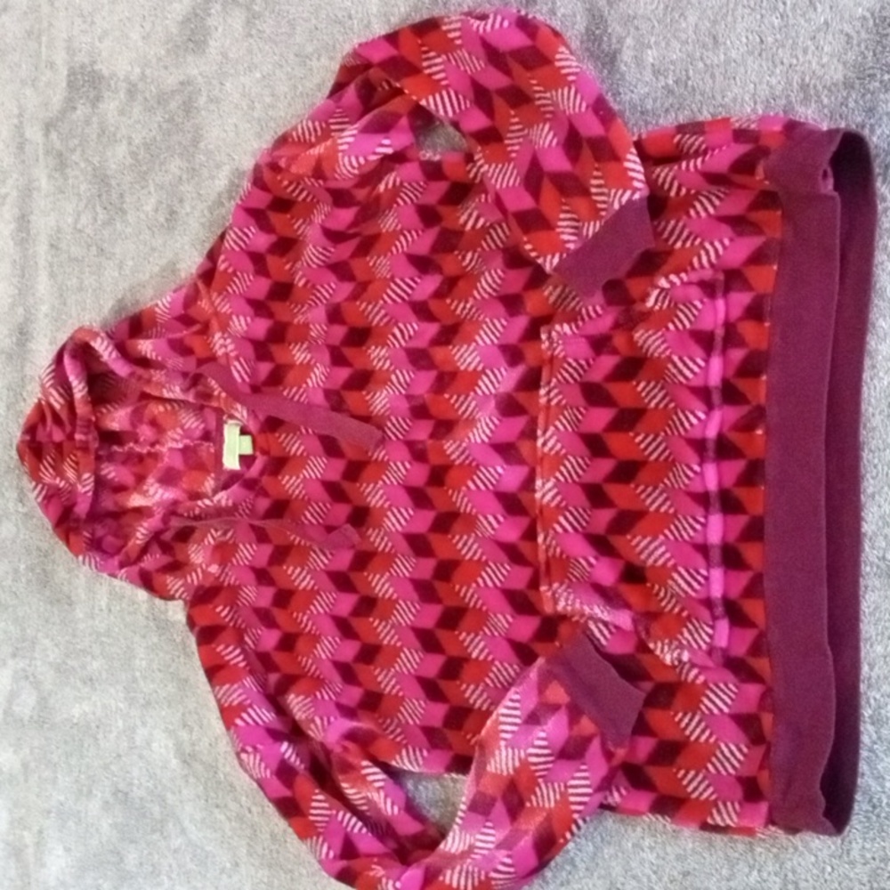 Vera Bradley Bohemian Chevron fleece hoodie